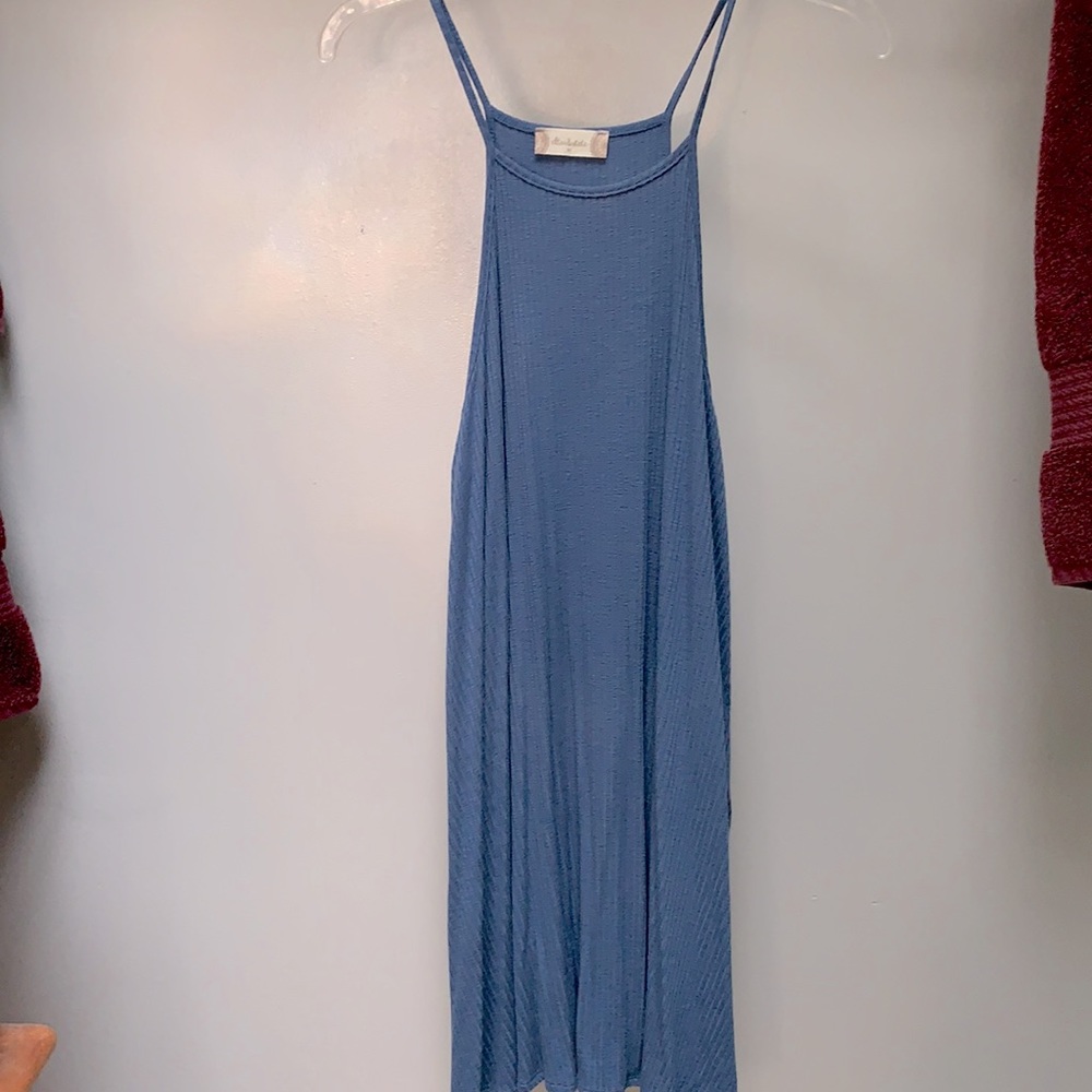 Altar’d State Blue Shift Dress Medium